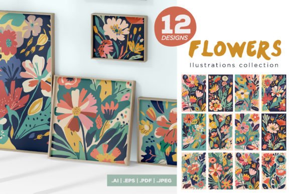 Download Flower Botanical Illustration - Premium Bundle